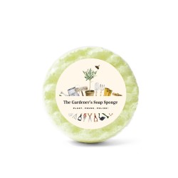 The Gardener's One 2 Suds of Sentiments Triple Butter Soap Sponge