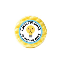 The Positive One Suds of Sentiments Triple Butter Soap Sponge