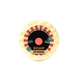 The Retro One Suds of Sentiments Triple Butter Soap Sponge