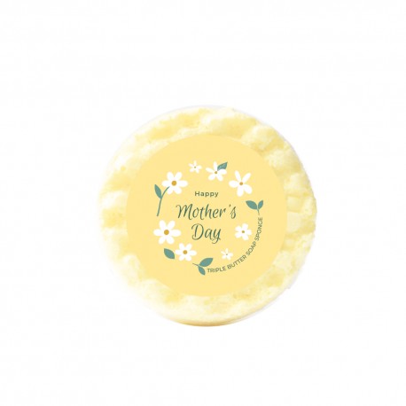 The Mother's Day One 2 Suds of Sentiments Triple Butter Soap Sponge